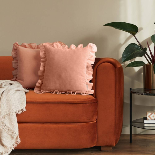 Poszewka lniana Avinion Eurofirany kremowy