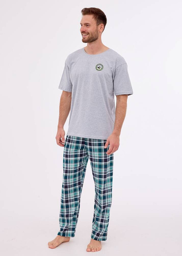 Piżama męska 134/268 Explore 2 Cornette szary