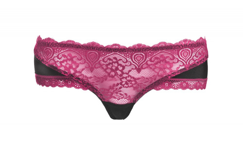 Figi damskie Melisina LC 90432 LivCo Corsetti Fashion - bordowy