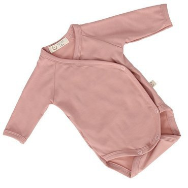 Body bambusowe eco premium DUSTY PINK długi rękaw Yosoy brudny róż