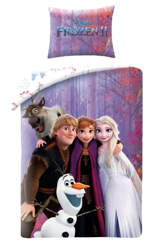 Frozen Kraina Lodu Kids 12 Halantex – pościel dziecięca 100% bawełna, kolorowy motyw bajkowy, zamek błyskawiczny