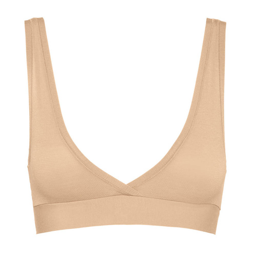 Biustonosz Bralette go allround Sloggi - Peanut butter