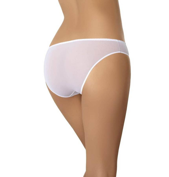 Figi damskie siateczkowe Sara Teyli - biały