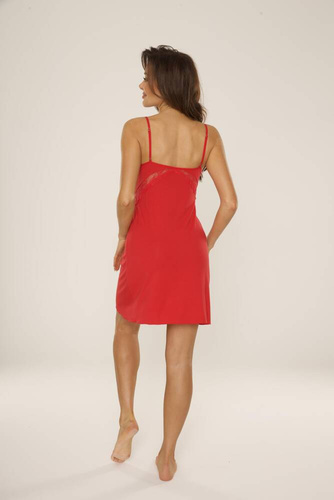 Koszula nocna 739 Velar Forex - czerwony