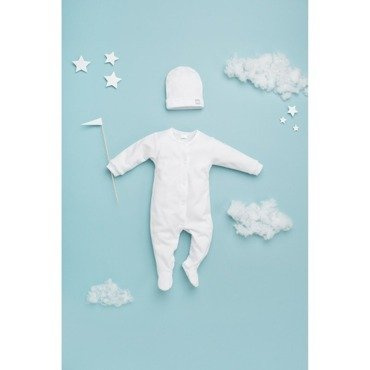 Pajac "WHITE" biały