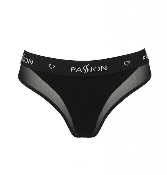 Figi damskie PS002 Passion czarny