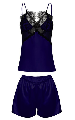 Beatrice Komplet piżama damska DKaren -granat 