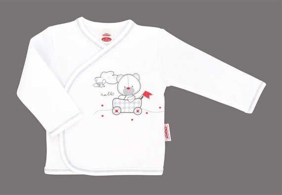 Koszulka niemowlęca "ORGANIC WHITE" Makoma