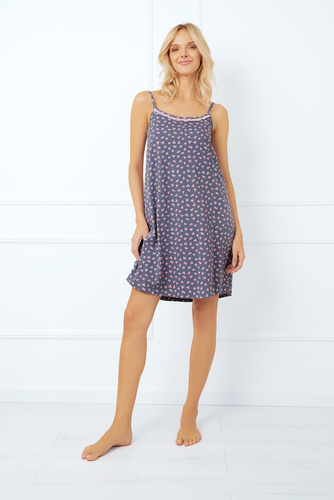 Koszula na wąskim ramiączku Tiana Italian Fashion - druk