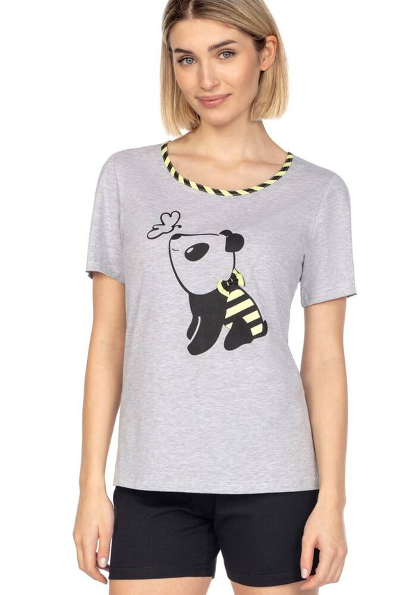 Piżama damska 653 Regina - szary