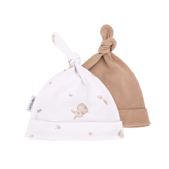 Czapki niemowlęce Honey Bunny- Makaszka