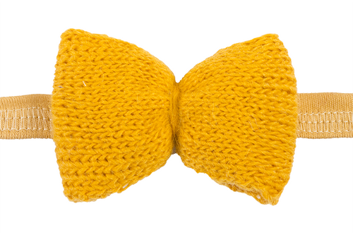 Muszka dziana 218B Jack Marija - musztardowy