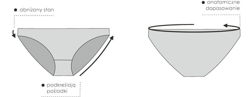 L 106 MB Figi Damskie Lama - pomarańczowy