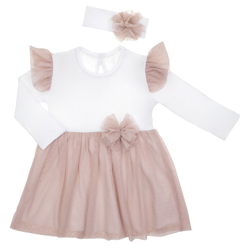 Komplet sukienka + opaska 169065 Nicol