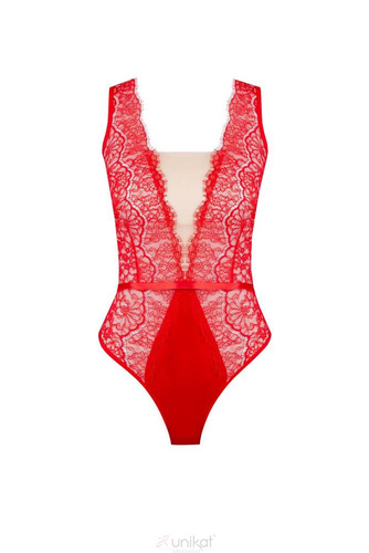 Body damskie Juliet Unikat czerwony