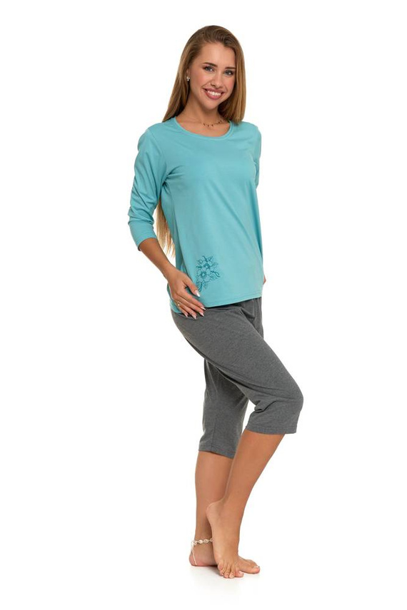 Piżama damska PDD4200-019, PDD4800-004, PDD5700-003 Moraj - miętowy