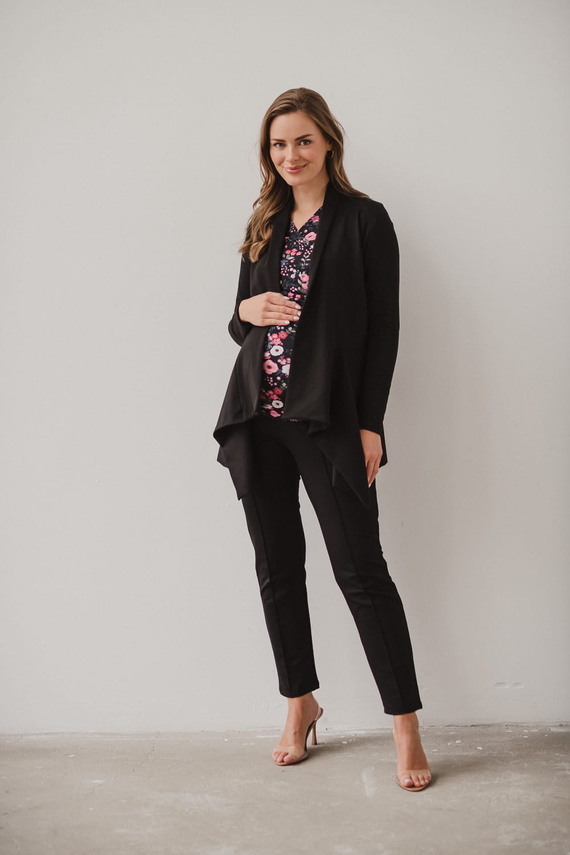 Kardigan ciążowy Mama Wrap Milk&Love czarny