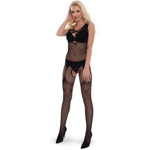 Bodystocking BDS003 Sesto Senso czarny