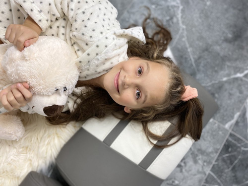 367 Melanie Szlafrok Dziecięcy Forex - ecru