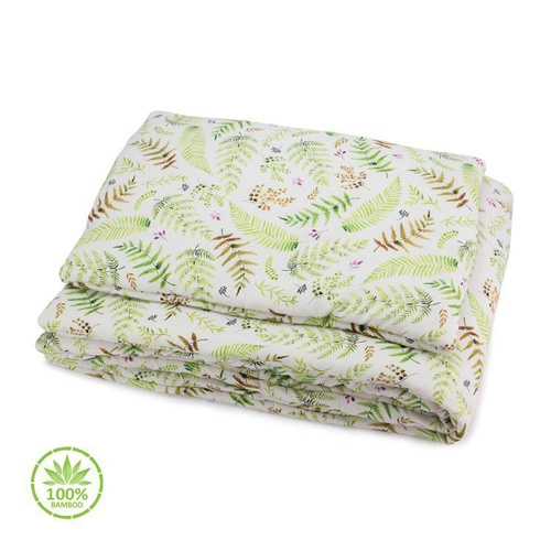Pościel z wypełnieniem 100% Bamboo Woodland - Makaszka