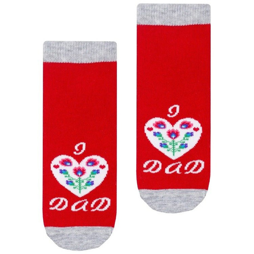 art.138 Skarpety Cotton Candy Folk Steven niebieski jasny melanż  097