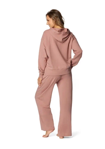 Komplet dresowy DK-K-B8 Dkaren - pudrowy