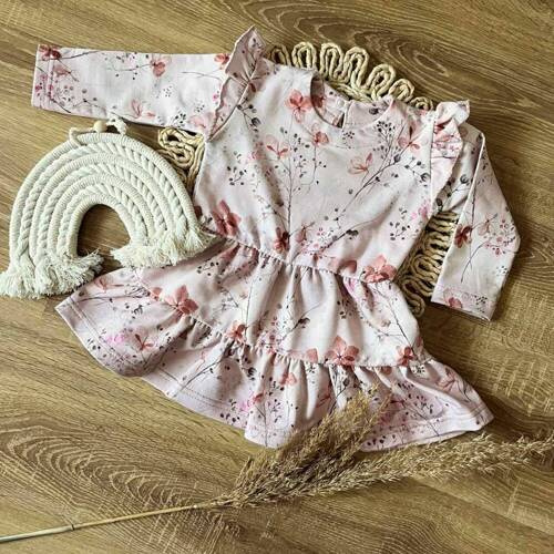 Sukienka z długim rękawem SE026 Mamatti