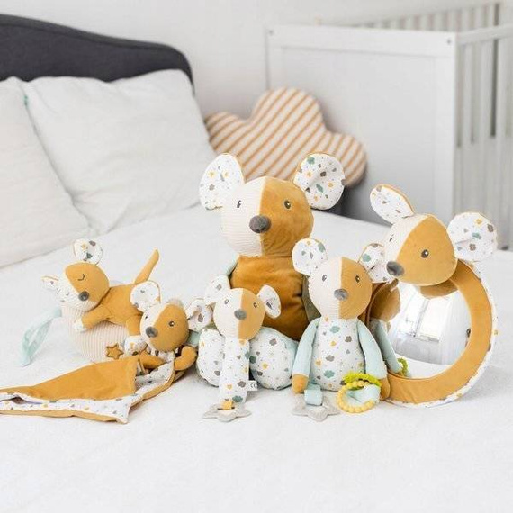 Pluszowa zabawka z gryzakiem CA77/205 Mouse Canpol Babies