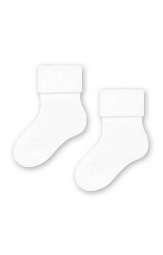 Art.156 Frota Skarpety dziecięce Steven - białe