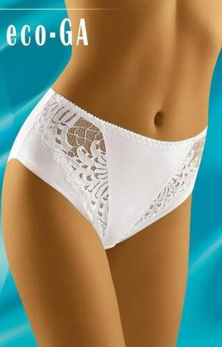 Eco-ga Figi Damskie Wol-Bar - biały