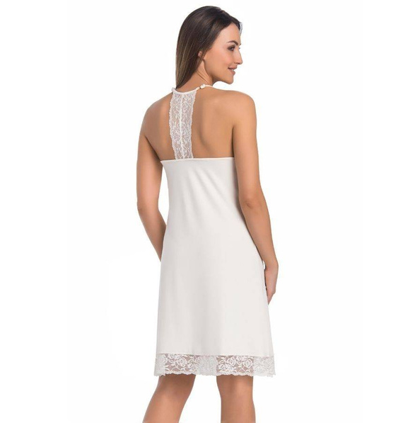 Koszula nocna z koronką Kolhi Teyli - ecru