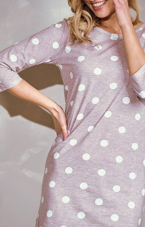 Koszula Damska 3213 Dolly Taro- fioletowa