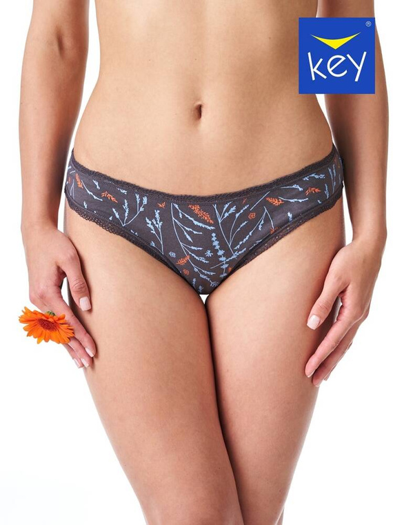 Figi damskie LPR 514 A'2 2-pak Key granatowy grafitowy