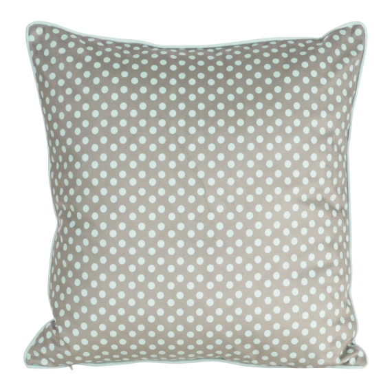 Poszewka wielkanocna Wiosna 1 z weluru zdobiona nadrukiem zajączka Eurofirany