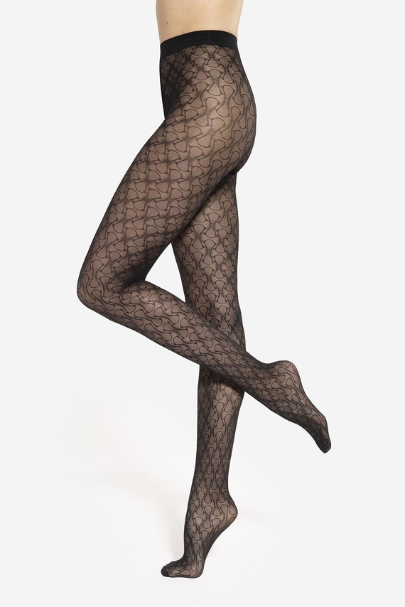 Arabesca 06 Gatta – rajstopy wzorzyste, 40 den, matowe