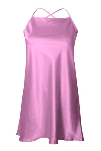 Halka satynowa koszulka damska Anna DKaren - Wrzos