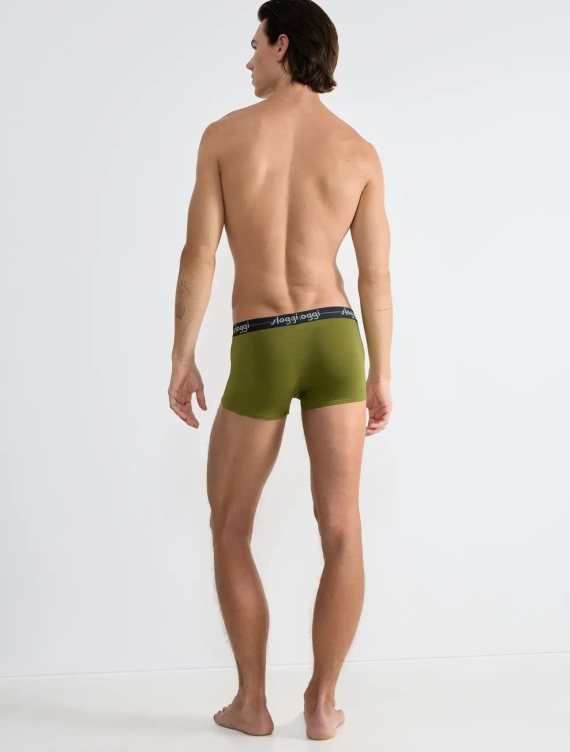 Bokserki męskie Men Start Hipster C2P box Sloggi - Taupe - Dark combination