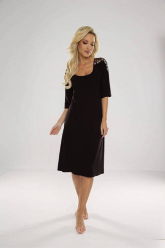 Koszula nocna 616 Ramona Forex - czarny