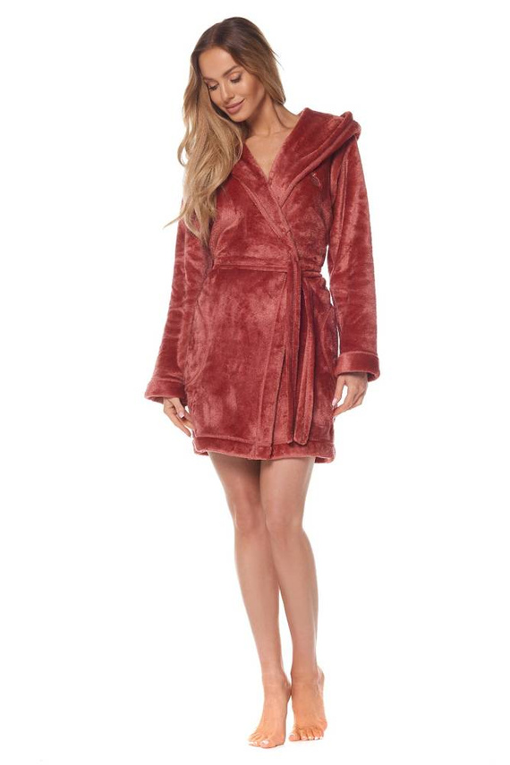 Szlafrok Damski 2121 Rabbit L&L - terracota