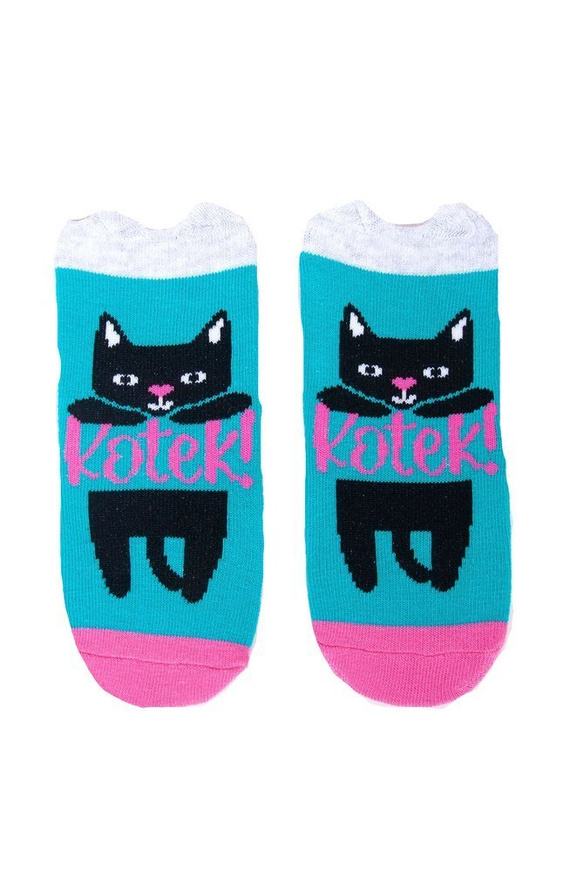 Skarpetki dziewczęce SKC/3D 10 Aplikacja YO! mix kolor