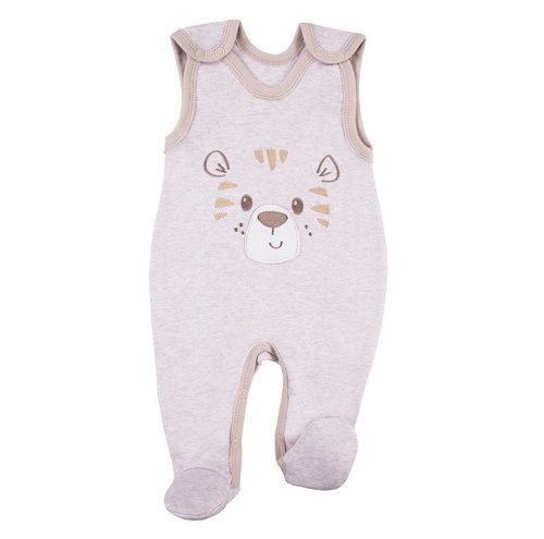 Śpioch bawełniany "Baby Love" Ewa Klucze- beż