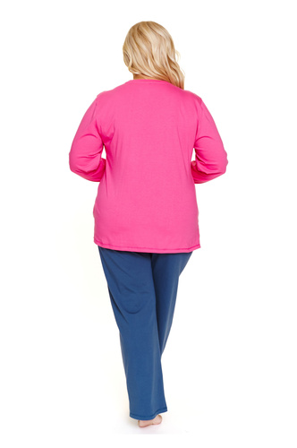 Piżama damska 7328 Doctor Nap Peony – bawełna, komfort i styl