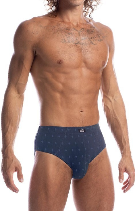 Bawełniane slipy męskie Lama M-110 CL-27 – dopasowane, 3-pak