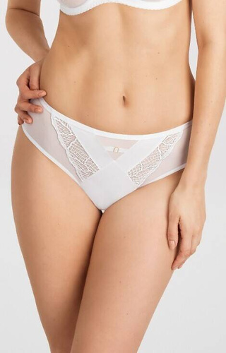 Gorsenia Figi damskie brazyliany K 851 Forever biały