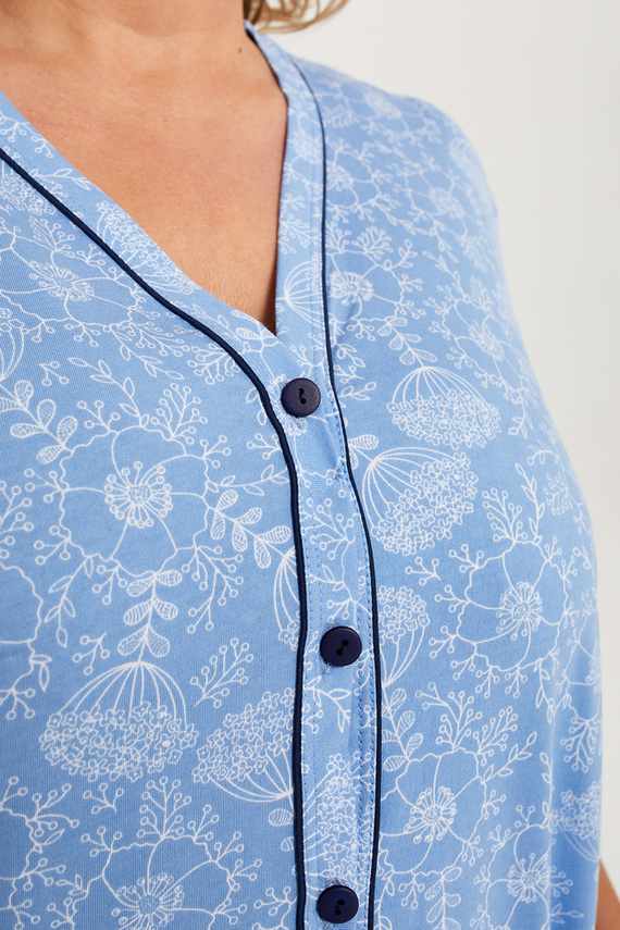 Piżama Damska 3/4 rękaw, 3/4 spodnie Jomala Italian Fashion