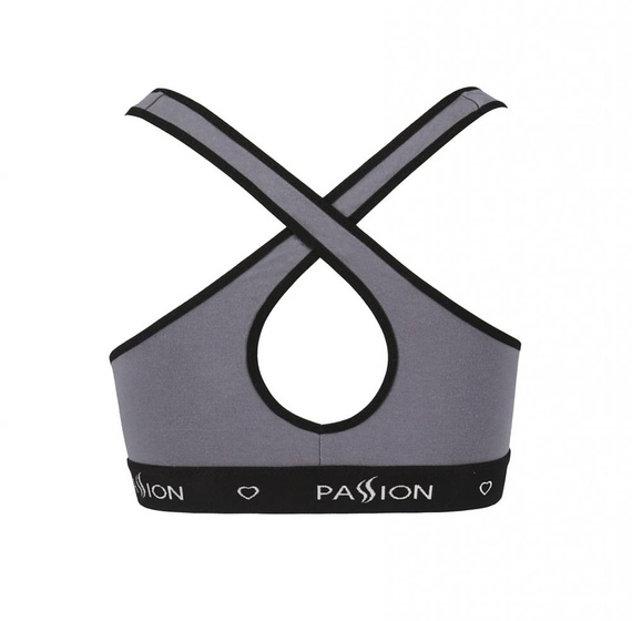 Biustonosz miękki PS013 Passion ciemny szary