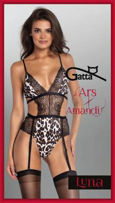 Body Damskie Luna 9013 Gatta -czarny