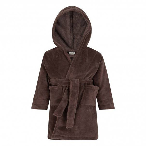 Szlafrok dziecięcy bambusowy Bamboo ByShelly - brązowy