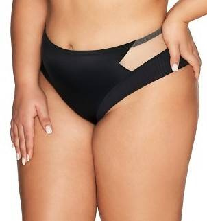 2136 Figi damskie Ava - czarne