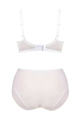 Biustonosz miękki 19057 Dots Mediolano biały